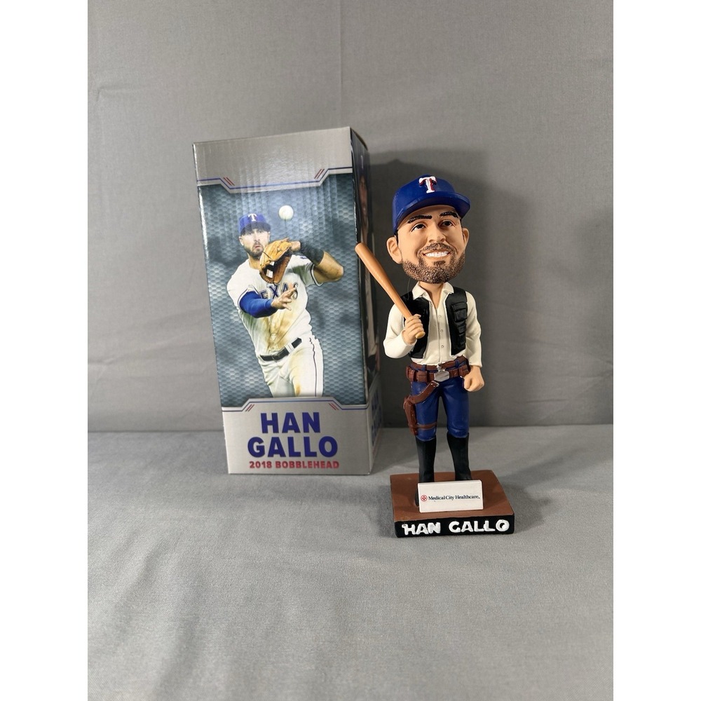 Texas Rangers MLB Baseball Star Wars Night Joey Gallo Han‎ Gallo 2018 Bobblehead